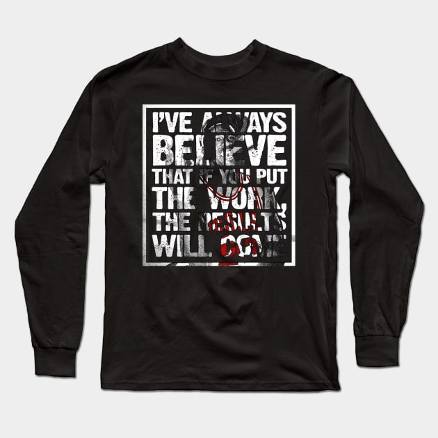 Jordan about Work 1 Long Sleeve T-Shirt by Aefe